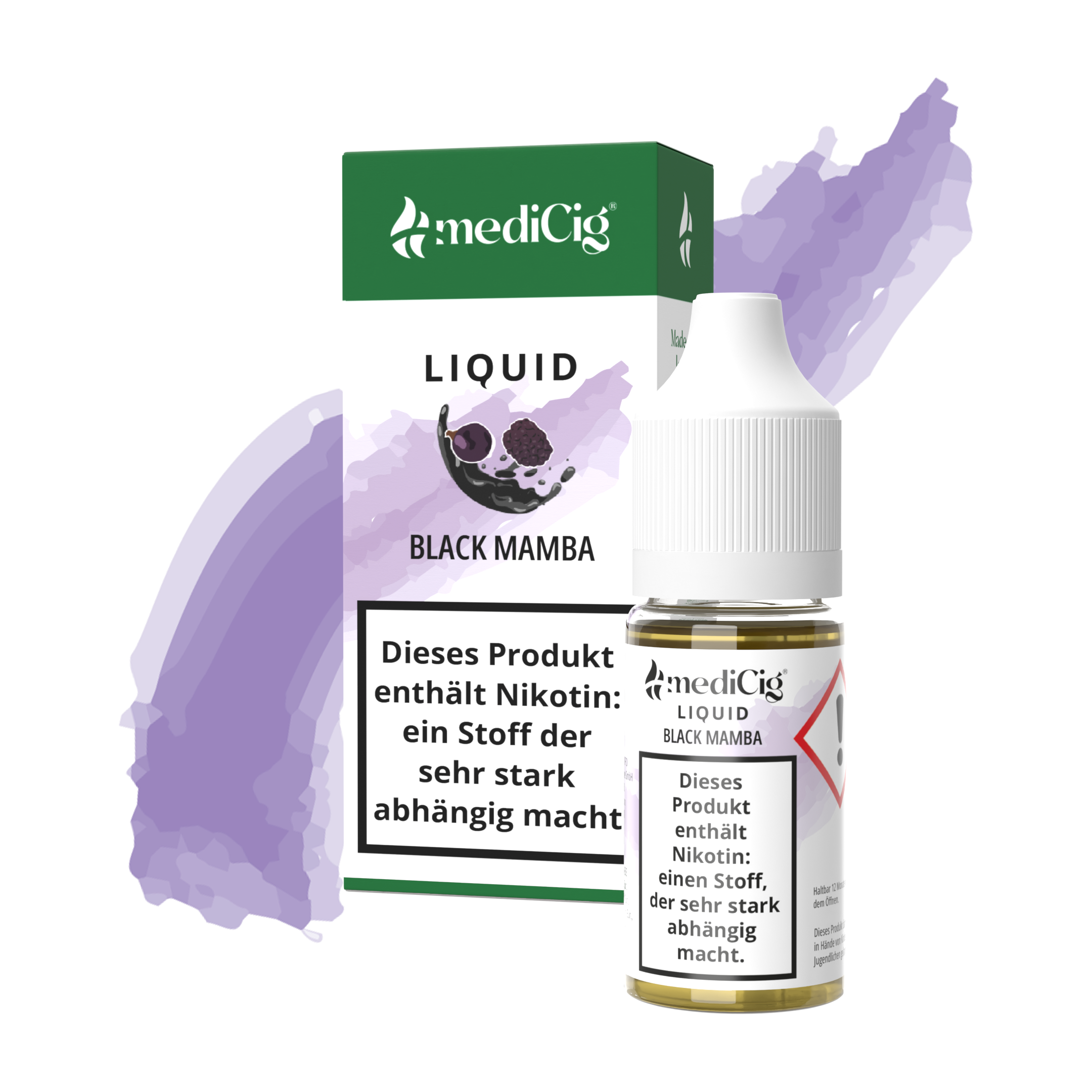 Black Mamba (Johannisbeere) E-Zigaretten Liquid 0 mg Nikotin Black Mamba (Johannisbeere) E-Zigaretten Liquid 0 mg Nikotin