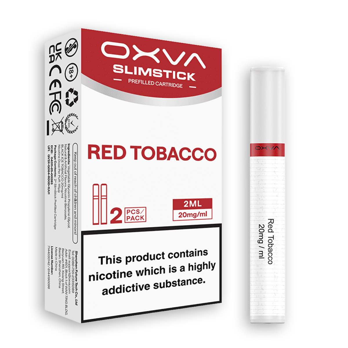 OXVA-Slim-Stick-Pods-Red-Tobacco