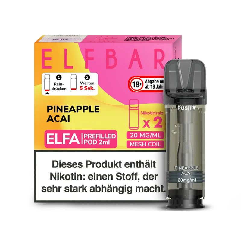 ELFBAR Elfa Pods Pineapple Acai