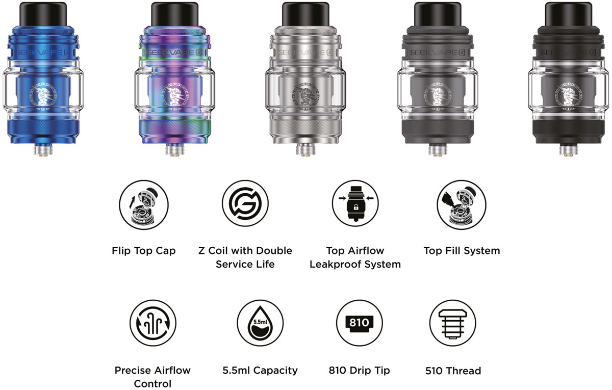 GeekVape-Z-Fli-Clearomizer-Set