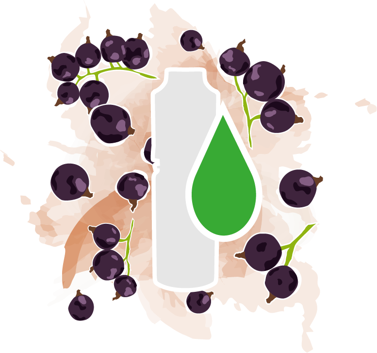 Johanna Lips (Cassis) - E-Zigaretten Liquid - 0 mg Nikotin