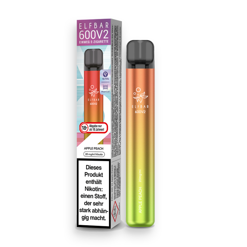 Elfbar 600 V2 Strawberry Ice Einwegezigarette 20 Elfbar 600 V2 Strawberry Ice Einwegezigarette 20