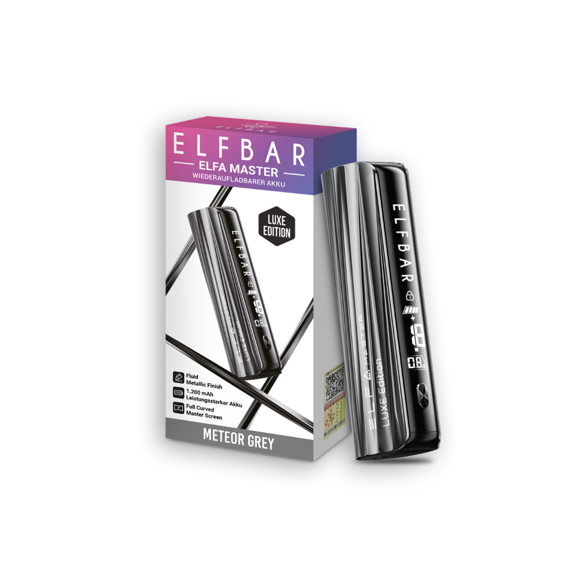 Elfbar Elfa Master Luxe 1200 mAh Akku grey