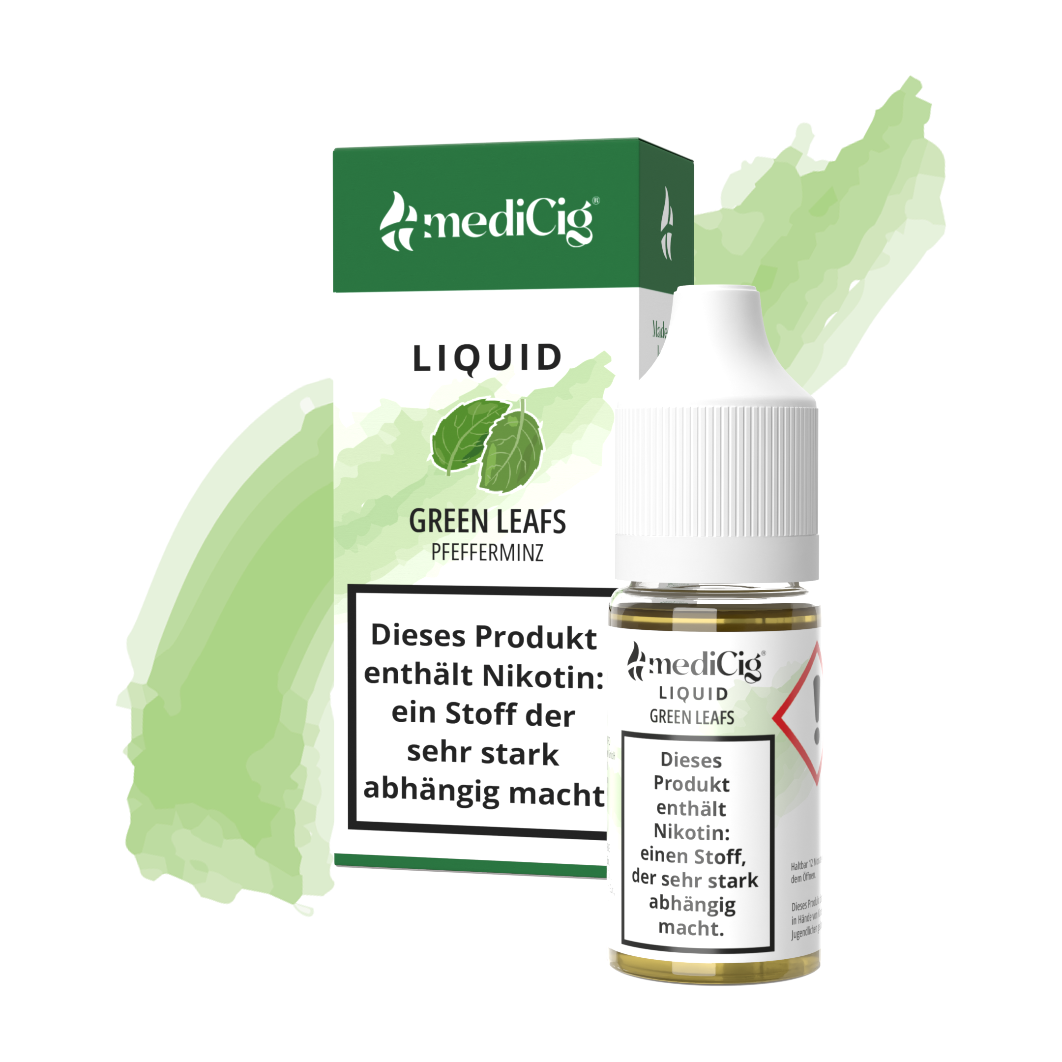 Chewy Leafs (Spearmint) E-Zigaretten Liquid 0 mg Nikotin Chewy Leafs (Spearmint) E-Zigaretten Liquid 0 mg Nikotin