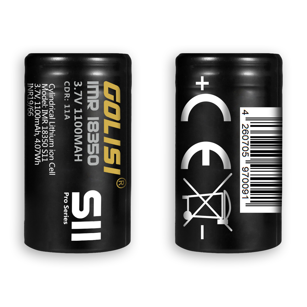 Golisi S11 18350 Akku - 3