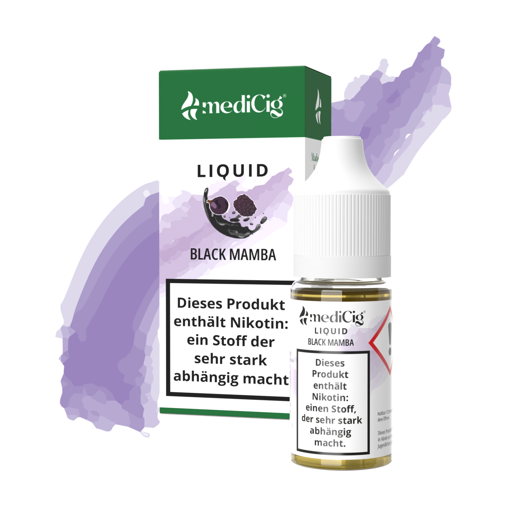 Black Mamba (Johannisbeere) E-Zigaretten Liquid 12 mg Nikotin Black Mamba (Johannisbeere) E-Zigaretten Liquid 12 mg Nikotin