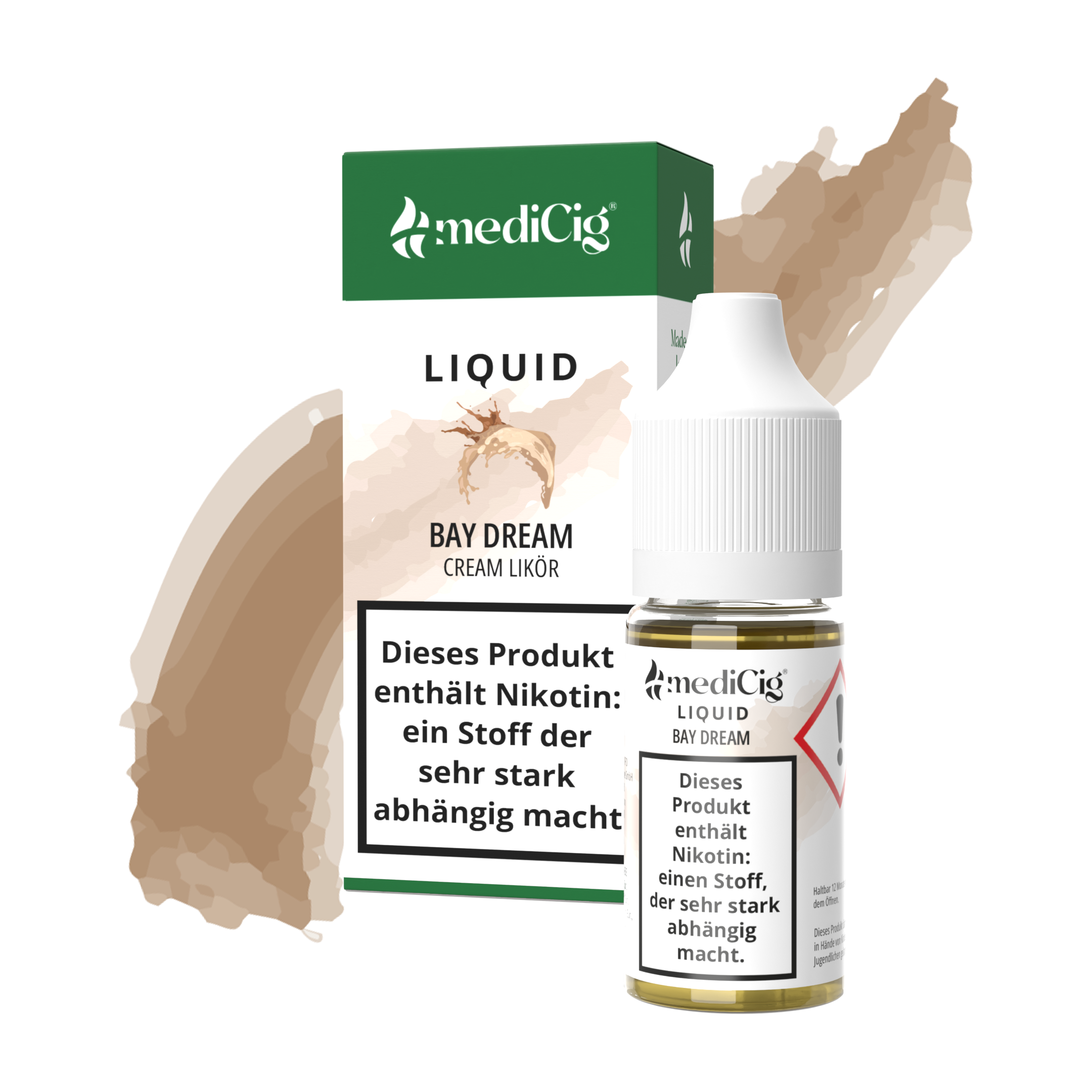 mediCig E-Zigaretten Liquid - bay dream