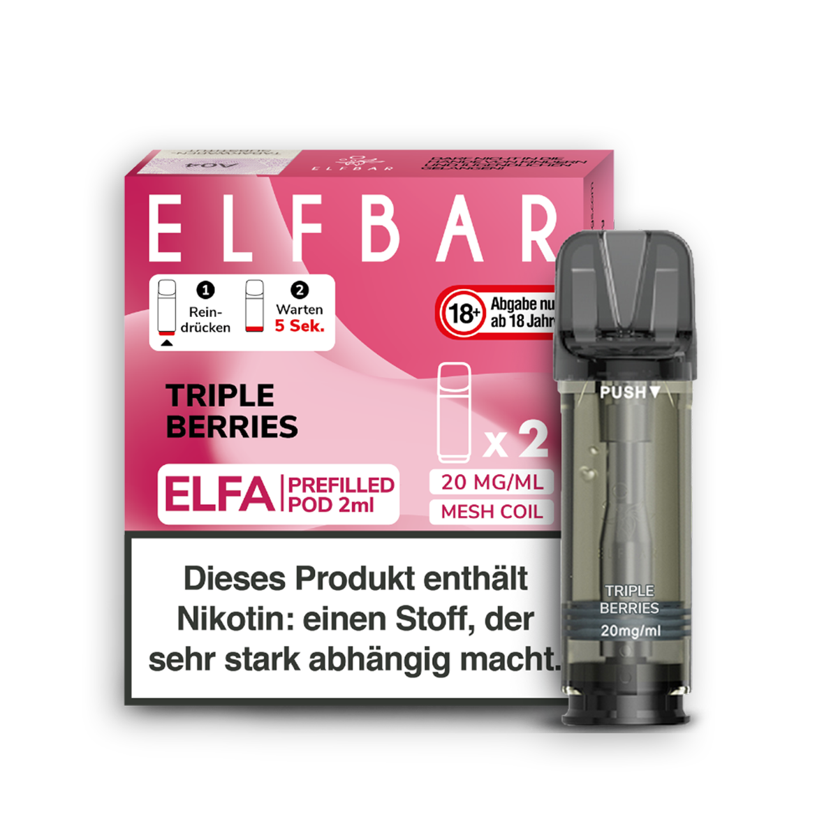 Elfbar Elfa Triple Berries Pods 2er Pack