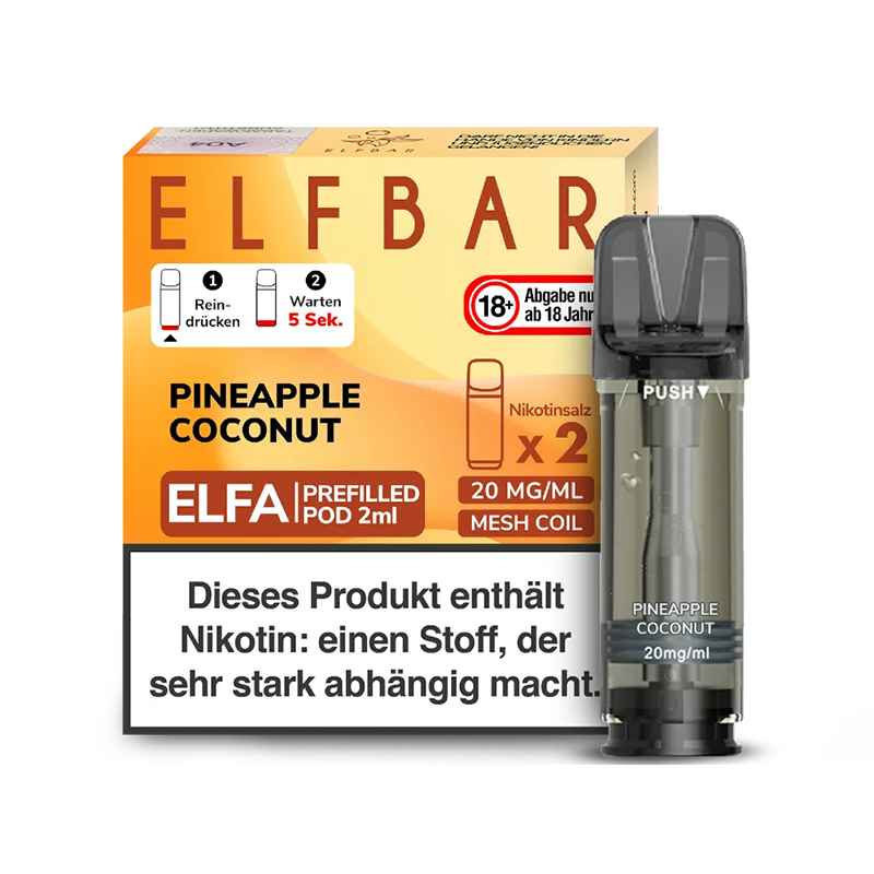 ELFBAR Elfa Pods Pineapple Coconut