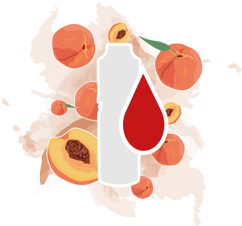 Smooth Lips (Pfirsich) - E-Zigaretten Liquid - 18 mg Nikotin