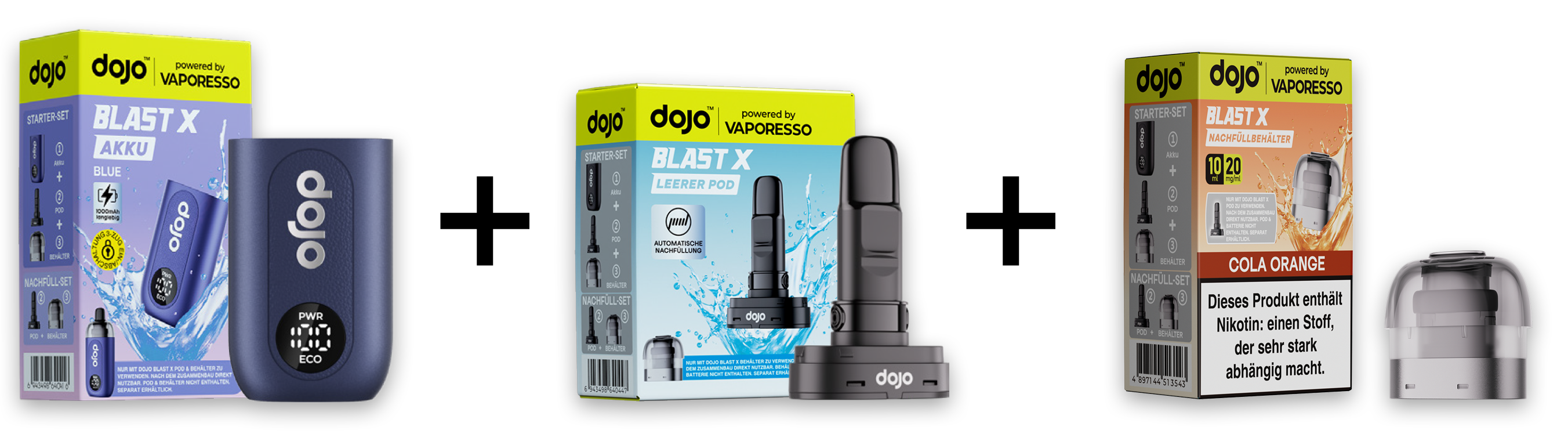 Dojo Starter-Kit Cola Orange
