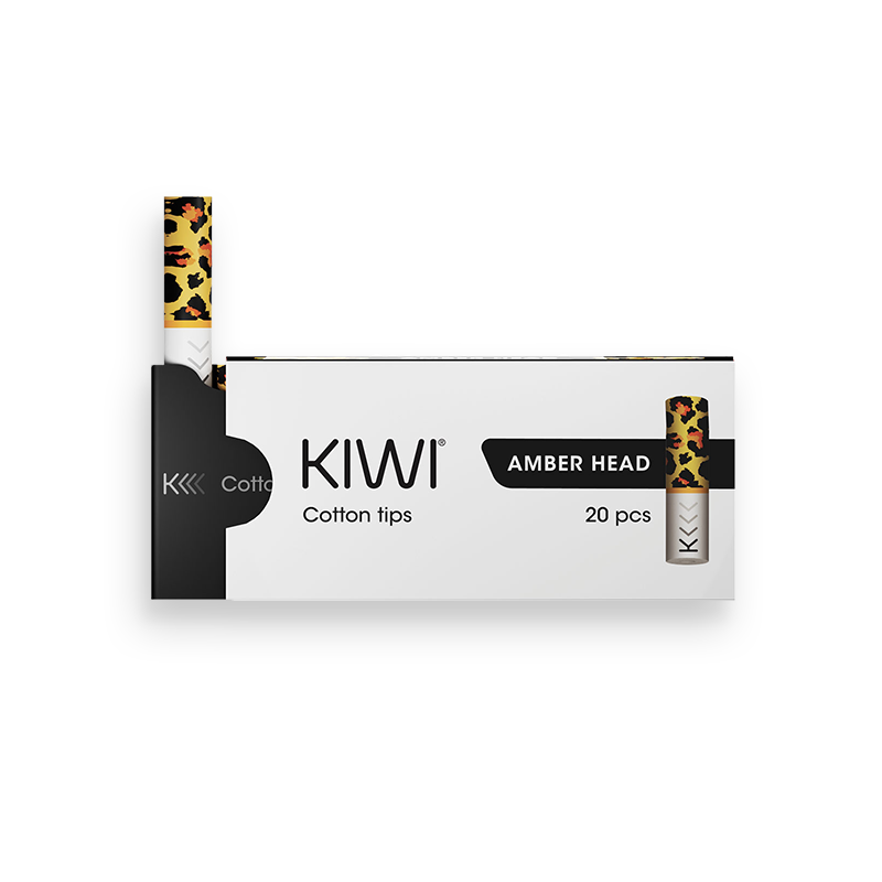 KIWI Pod Baumwollfilter - amber-head