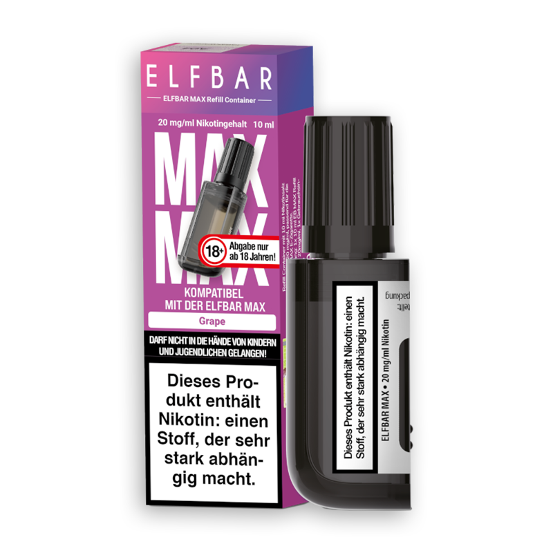 Elfbar Max kaufen Pods & Container in allen Sorten Elfbar Max kaufen Pods & Container in allen Sorten