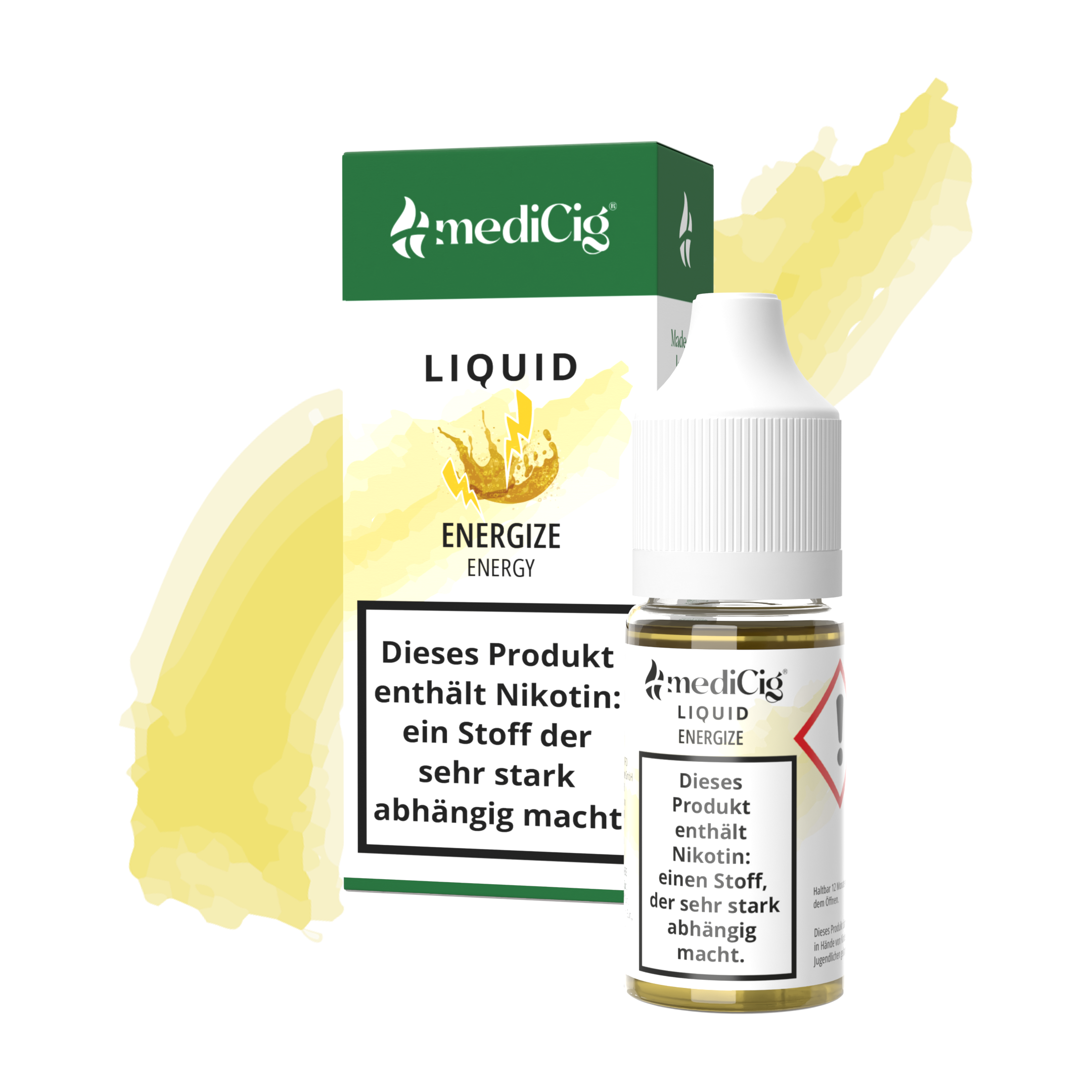 Energize (Energy) E-Zigaretten Liquid 0 mg Nikotin Energize (Energy) E-Zigaretten Liquid 0 mg Nikotin