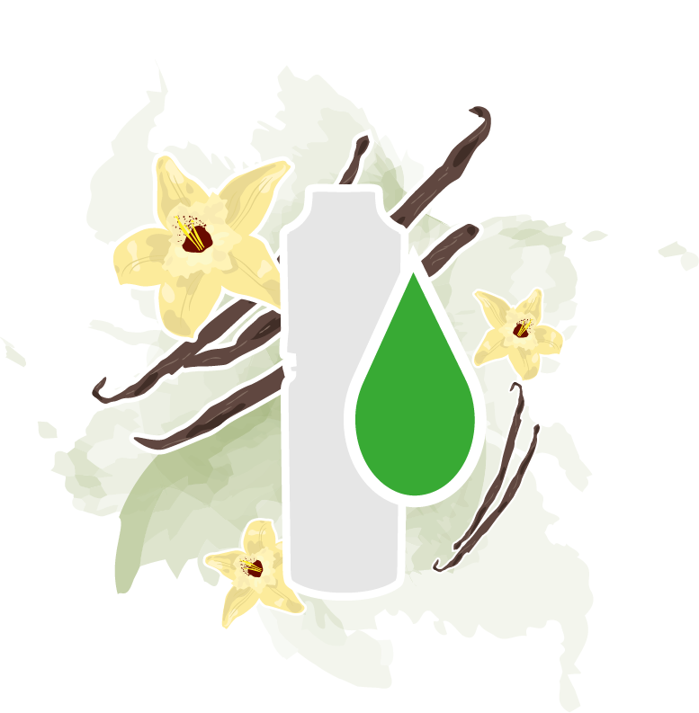 Madagaskar Kiss (Vanille) - E-Zigaretten Liquid - 0 mg Nikotin