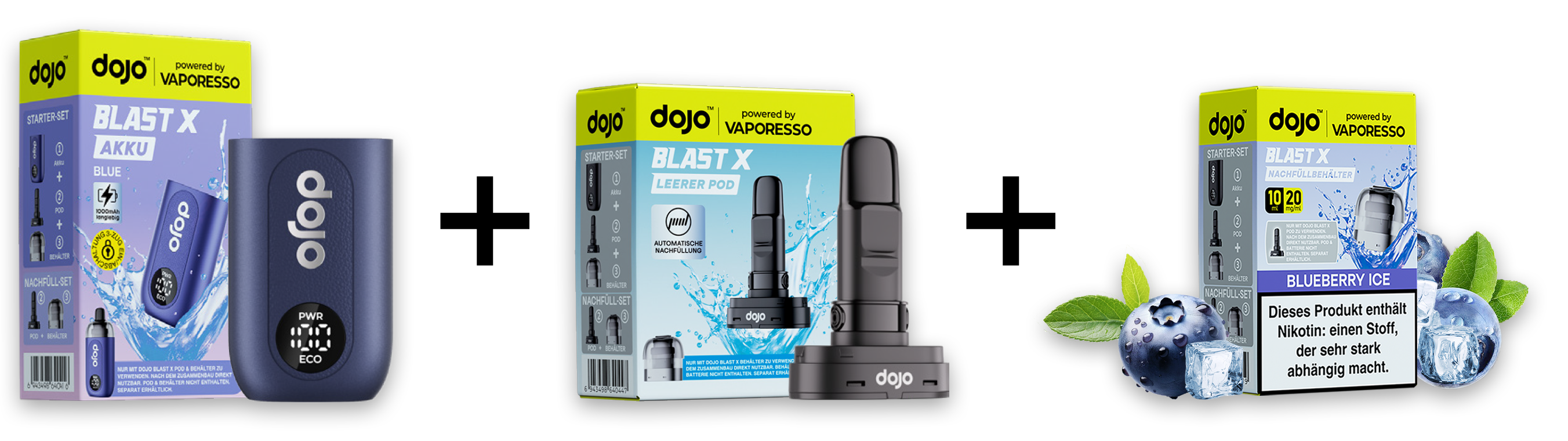 Dojo Starter-Kit Blueberry Ice