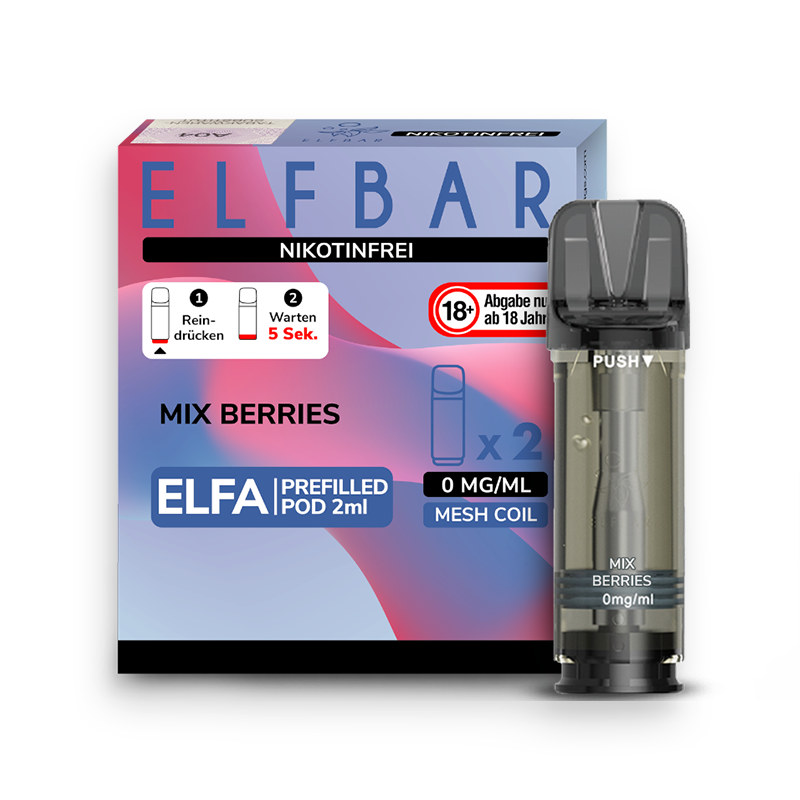 Elf Bar Elfa Pod Mix Berries 2er Pack - nikotinfrei