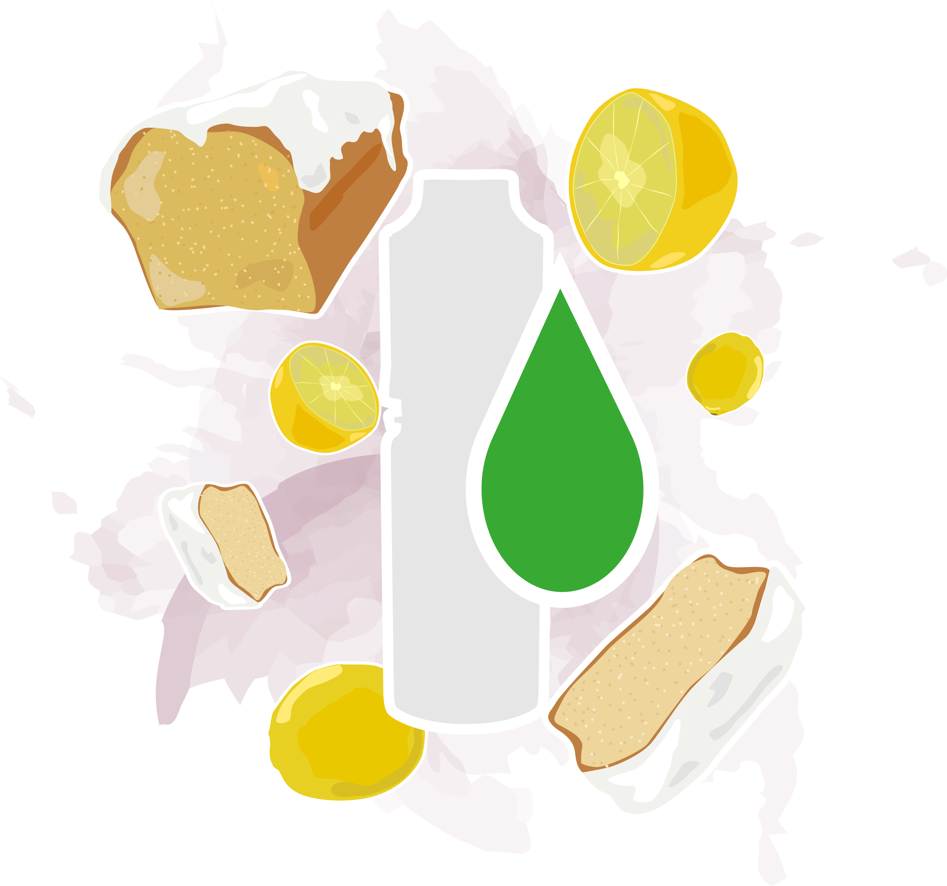 Heavently Break (Zitronenkuchen) - E-Zigaretten Liquid - 0 mg Nikotin