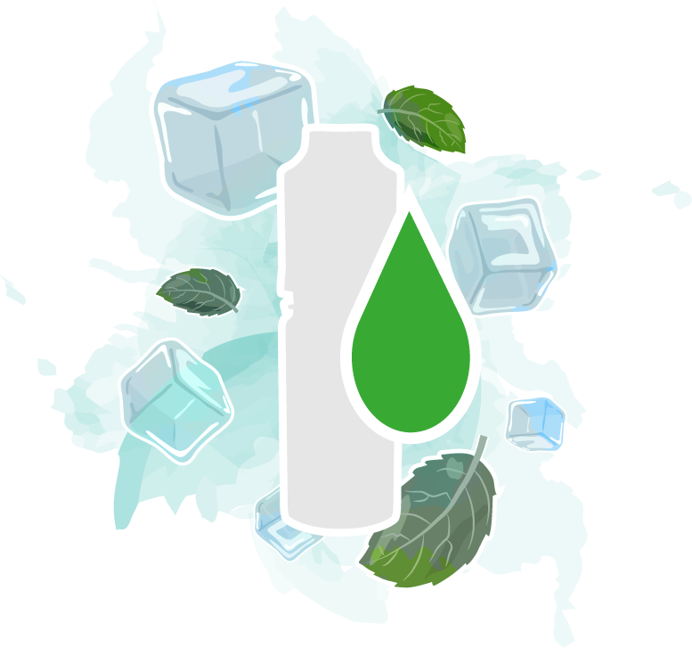 Double Fresh (Menthol) - E-Zigaretten Liquid - 0 mg Nikotin