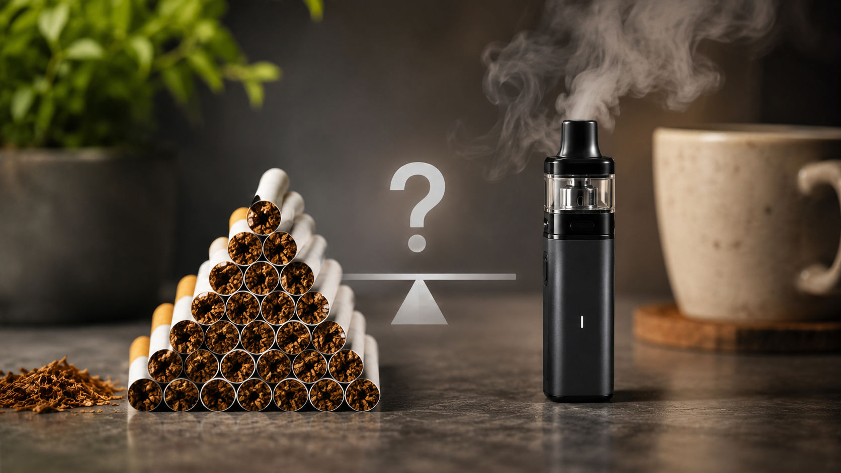 Wie viele Kippen sind eine Vape