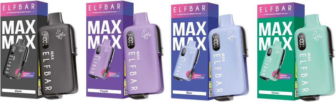 Die neue Elfbar Max E-Zigarette