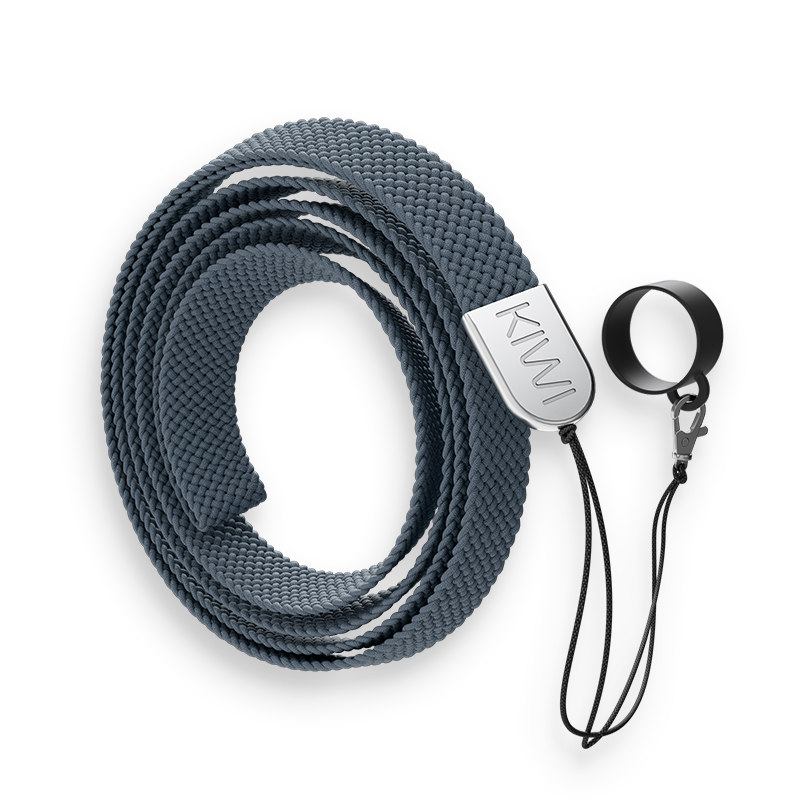 KIWI Pen Necklace - denim-grey