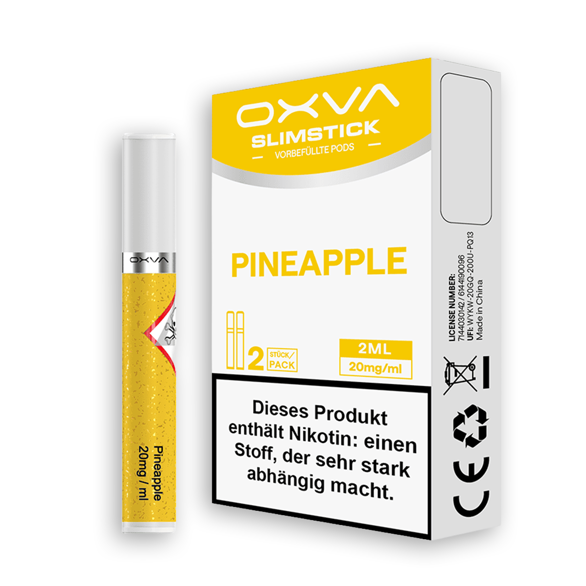 OXVA-Slim-Stick-Pods-Pineapple
