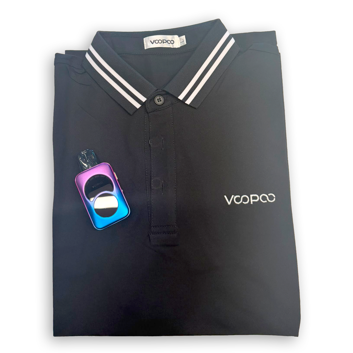 Voopoo Poloshirt black 1