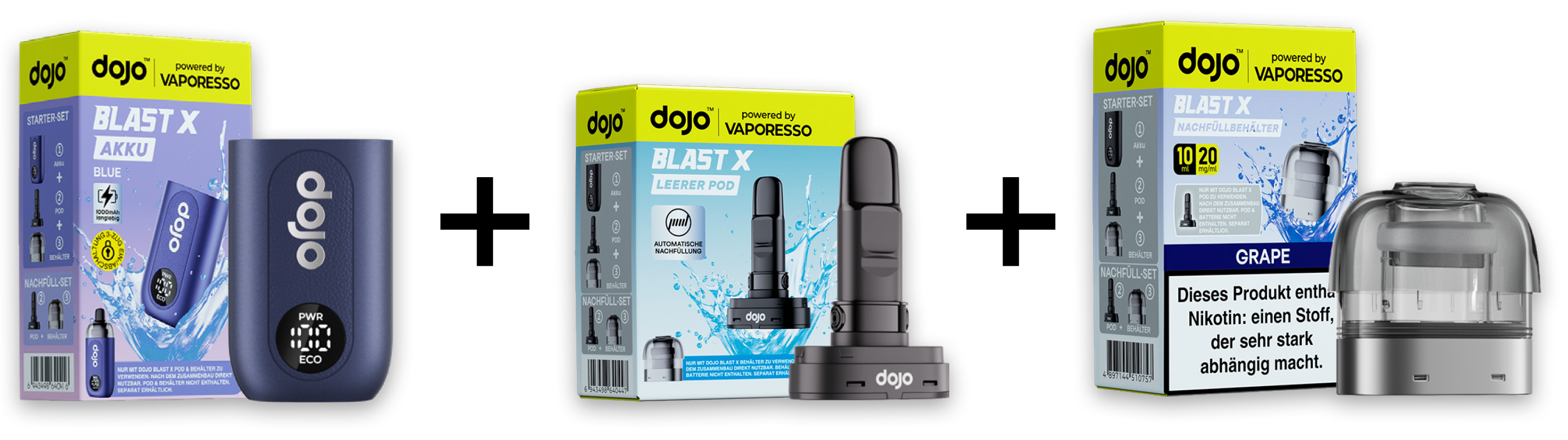 Dojo BLAST X Starter-Kit mediCig