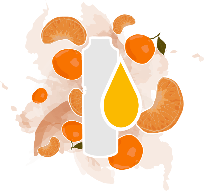 Orange Lips (Zitrone-Orange) - E-Zigaretten Liquid - 6 mg Nikotin